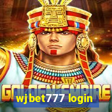 wjbet777 login